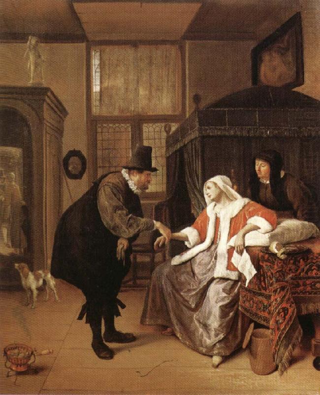 Jan Steen The Lovesick Woman china oil painting image